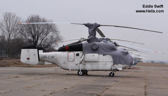 Helicopter Kamov Ka-32T Helix-C Serial 6218 Register UR-CIR RA-31036 CCCP-31036 used by Аэрофлот (Aeroflot). Aircraft history and location