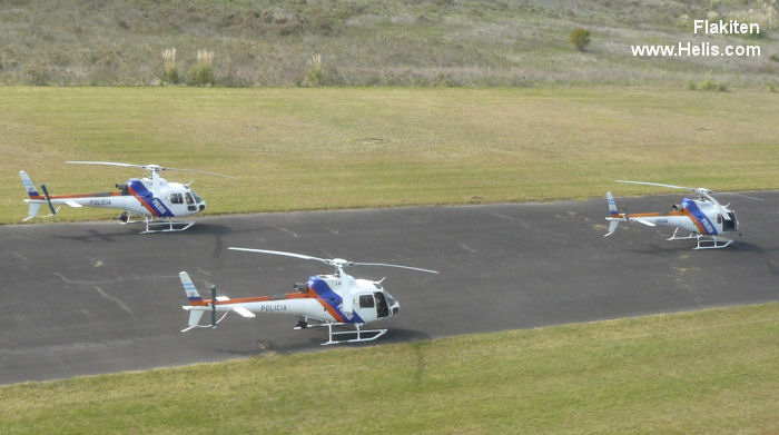 Policias Provinciales AS350 Ecureuil