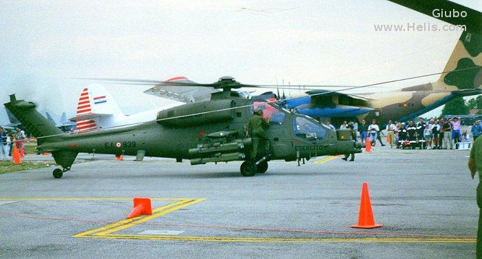 Helicopter Agusta A129C Serial 29040 Register MM81409 used by Aviazione dell'Esercito AVES (Italian Army  Aviation). Aircraft history and location