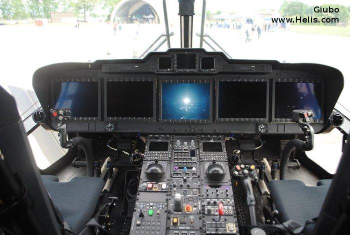 Helicopter AgustaWestland AW101 611 Serial 50263 Register MM81869 used by Aeronautica Militare Italiana AMI (Italian Air Force). Built 2016. Aircraft history and location