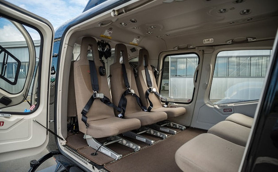 Helicopter Bell 429 Serial 57026 Register ZK-HXW ZK-IXW C-GIXJ used by Advanced Flight ,Bell Helicopter Canada. Built 2010. Aircraft history and location