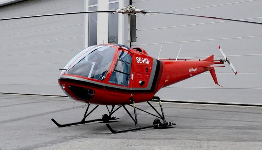 Helicopter Enstrom 280C Shark Serial 1033 Register SE-HUI N999NJ. Built 1976. Aircraft history and location