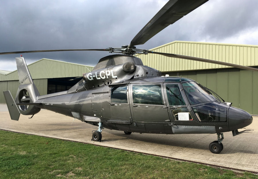 Detailed history and photos of helicopter Aerospatiale SA365N2 Dauphin 2 Serial 6393 Register G-LCPL PT-YIF ZS-RAZ Track service timeline and current status.