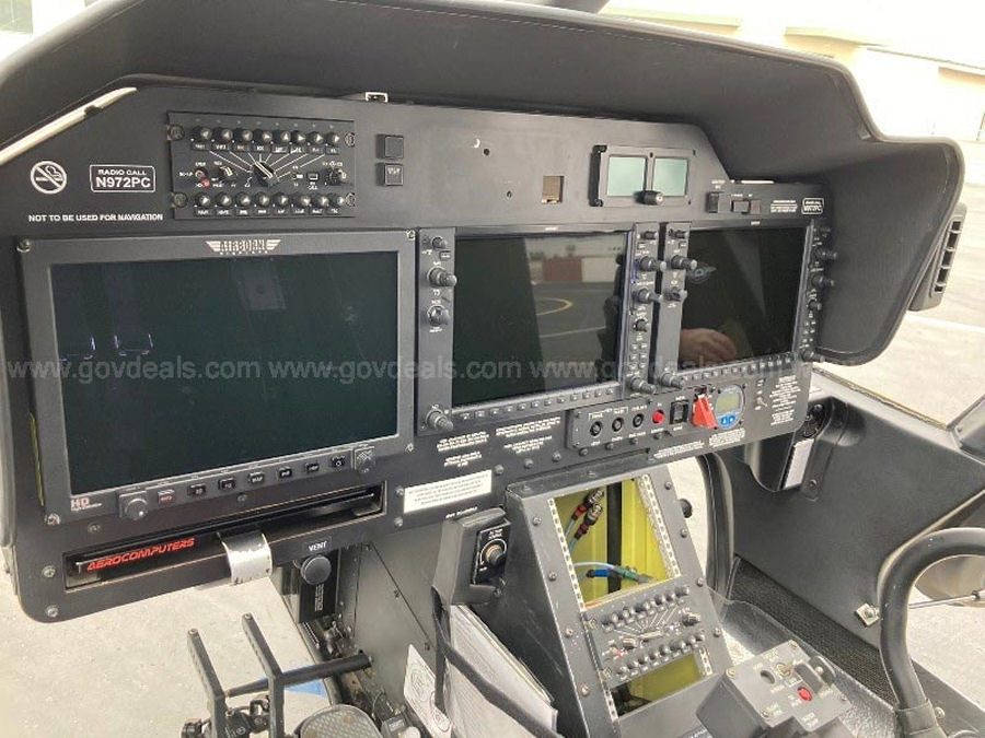 Helicopter Bell 407GX Serial 54527 Register N972PC N519SP C-FETF used by SDSO (San Diego County Sheriffs Department) ,Bell Helicopter ,Bell Helicopter Canada. Built 2014. Aircraft history and location