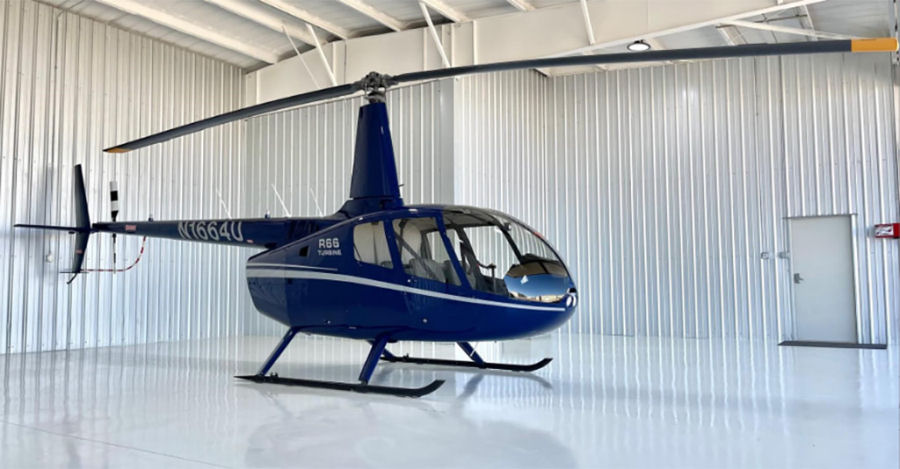 Helicopter Robinson R66 Turbine Serial 0395 Register N1664U. Built 2013. Aircraft history and location