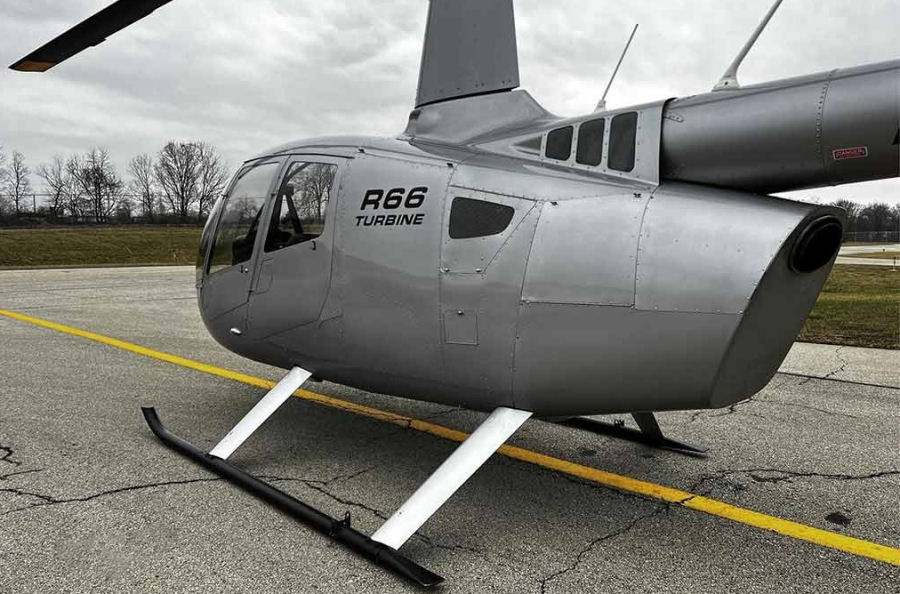 Helicopter Robinson R66 Turbine Serial 0341 Register N166JW. Built 2013. Aircraft history and location