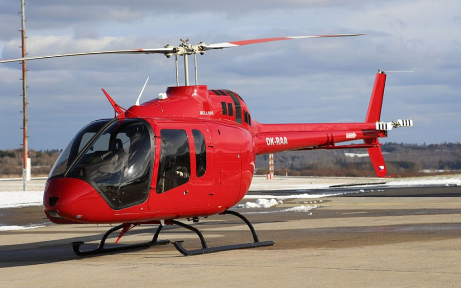Helicopter Bell 505 Jet Ranger X Serial 65293 Register OK-RAA used by Bell Helicopter Europe. Built 2021. Aircraft history and location