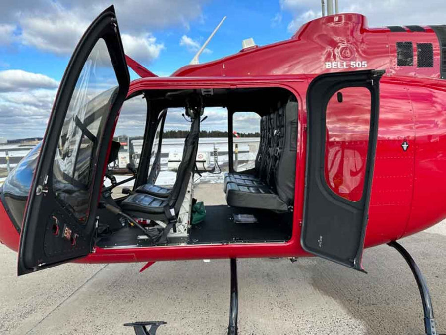 Helicopter Bell 505 Jet Ranger X Serial 65293 Register OK-RAA used by Bell Helicopter Europe. Built 2021. Aircraft history and location