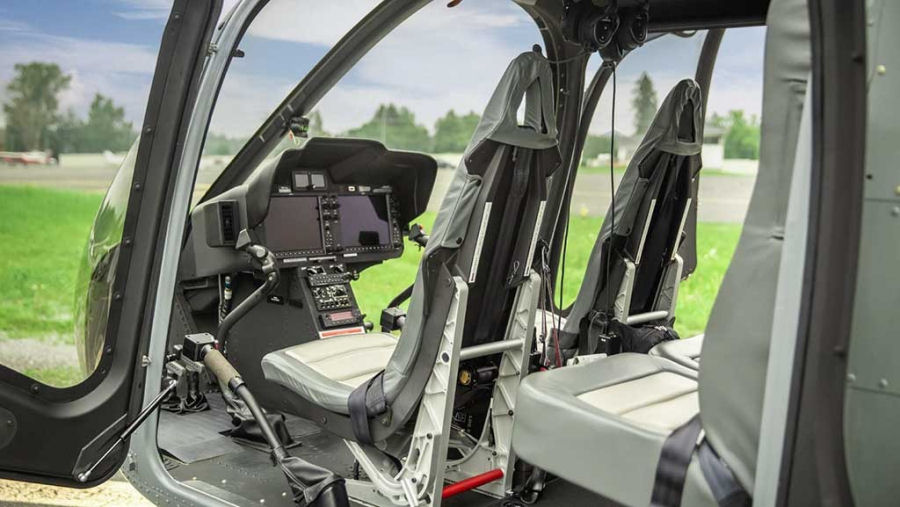 Helicopter Bell 505 Jet Ranger X Serial 65298 Register C-GAGI used by Bell Helicopter Canada. Built 2019. Aircraft history and location