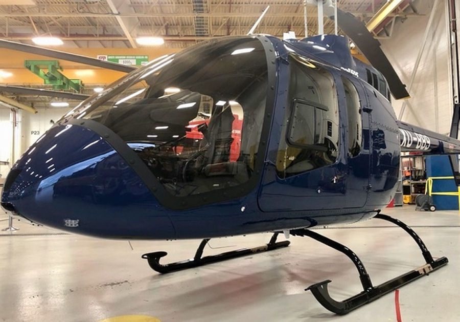 Helicopter Bell 505 Jet Ranger X Serial 65123 Register N535AT XU-889 C-GEXD. Built 2018. Aircraft history and location