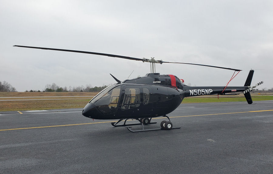 Helicopter Bell 505 Jet Ranger X Serial 65065 Register N505NP used by Bell Helicopter. Built 2018. Aircraft history and location