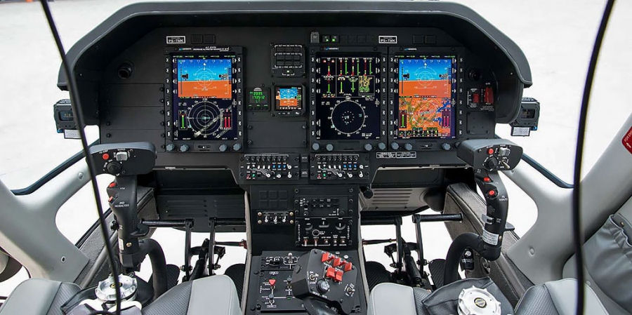 Helicopter AgustaWestland AW109 Trekker Serial 22726 Register PS-TMK I-EASI used by Leonardo Italy ,Shanghai Zenisun Investment Group. Built 2021. Aircraft history and location