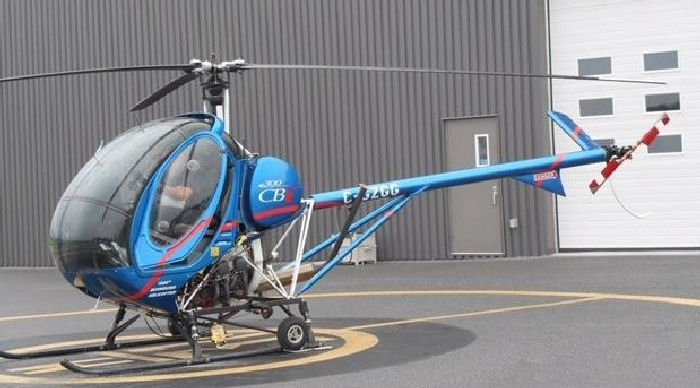 Helicopter Schweizer 300CBi (269C-1) Serial 0221 Register C-GZGG used by Heli-Inter ,Helicraft (Services Hélicocorp Inc). Built 2005. Aircraft history and location
