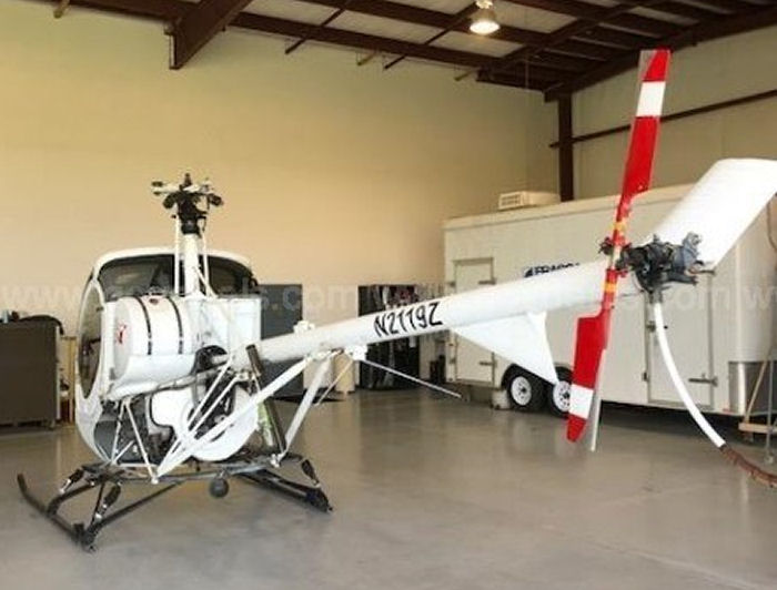 Helicopter Schweizer 300CBi (269C-1) Serial 0190 Register N2119Z used by State of Louisiana ,Bristow US. Built 2004. Aircraft history and location