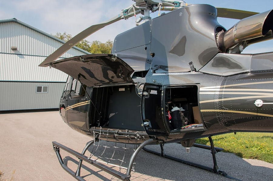 Helicopter Airbus H125 Serial 8450 Register C-FKOL N161LG N457AH used by Airbus Helicopters Inc (Airbus Helicopters USA). Built 2017. Aircraft history and location