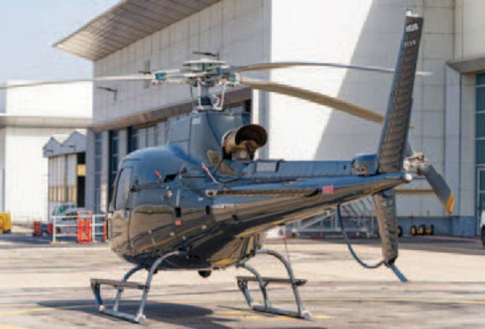 Helicopter Airbus H125 Serial 9119 Register F-WWXU used by Airbus Helicopters France. Built 2021. Aircraft history and location