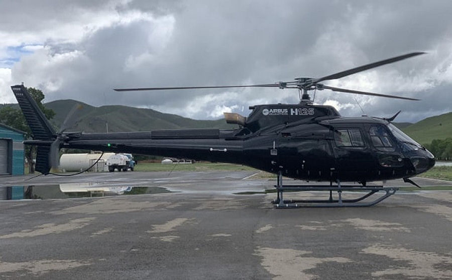 Helicopter Airbus H125 Serial 8489 Register JU-6880 B-70ZZ. Built 2018. Aircraft history and location