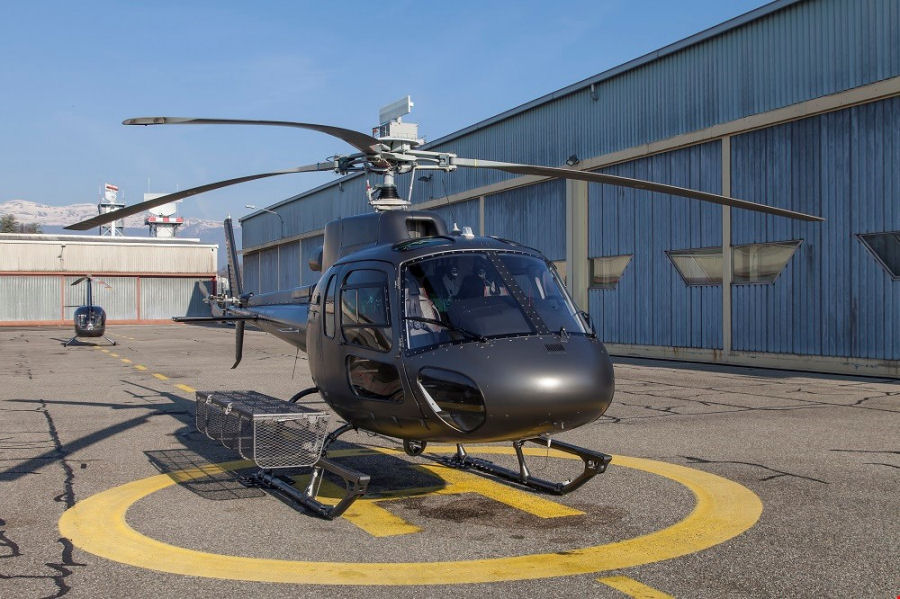 Helicopter Airbus H125 Serial 7868 Register HB-ZTE used by Swift Copters. Built 2014. Aircraft history and location