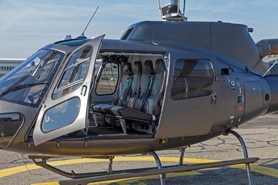 Helicopter Airbus H125 Serial 7868 Register HB-ZTE used by Swift Copters. Built 2014. Aircraft history and location