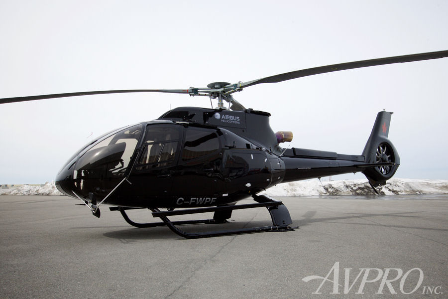 Helicopter Airbus H130 Serial 8207 Register C-FWPF C-GEEL N409AH used by Airbus Helicopters Canada ,Airbus Helicopters Inc (Airbus Helicopters USA). Built 2016. Aircraft history and location