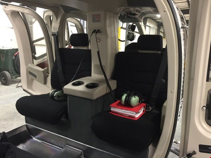 Helicopter Bell 407GXP Serial 54616 Register 5Y-PPS N5660M used by Africair Inc. Built 2015. Aircraft history and location
