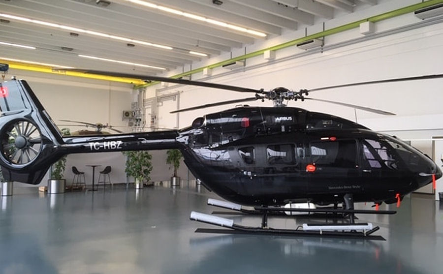 Helicopter Airbus H145 MB Serial 20275 Register TC-HBZ. Built 2019. Aircraft history and location