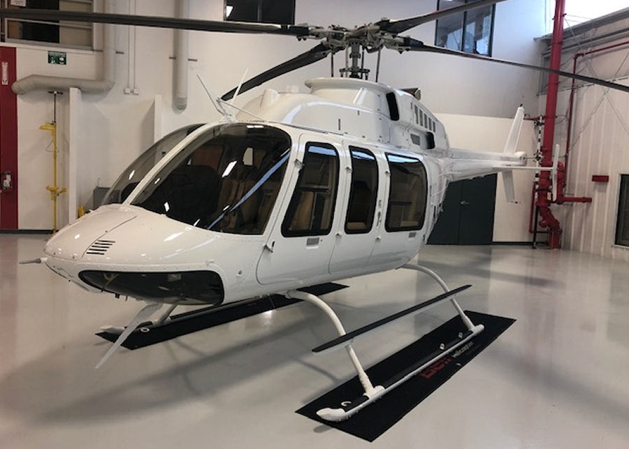 Helicopter Bell 407GXi Serial 54863 Register N998GR used by Bell Helicopter. Built 2019. Aircraft history and location