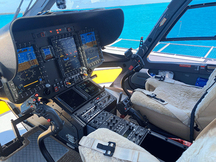 Helicopter Airbus Helicopters H145 / BK117D3 Serial 21059 Register N8EU used by Airbus Helicopters Inc (Airbus Helicopters USA). Built 2021. Aircraft history and location