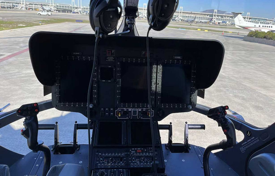 Helicopter Airbus H145 / BK117D3 Serial 21099 Register CC-NYA. Built 2021. Aircraft history and location