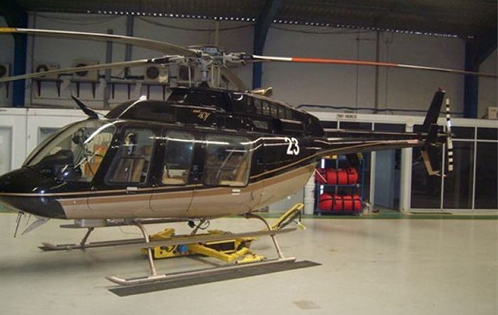 Helicopter Bell 407 Serial 53612 Register N39CL OK-ALB VH-MAR N407CE used by Air Sansone ,Blue Sky Service. Built 2004. Aircraft history and location