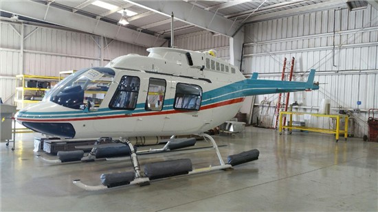 Helicopter Bell 206L-3 Long Ranger Serial 51512 Register N3107N used by PHI Inc. Built 1991. Aircraft history and location