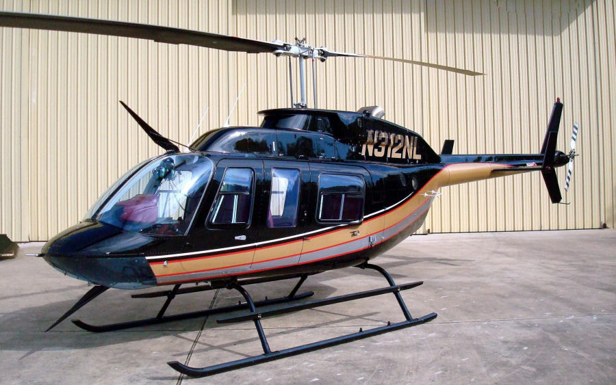 Helicopter Bell 206L-3 Long Ranger Serial 51409 Register N312NL N30PD N3WP used by Bell Helicopter. Built 1990. Aircraft history and location