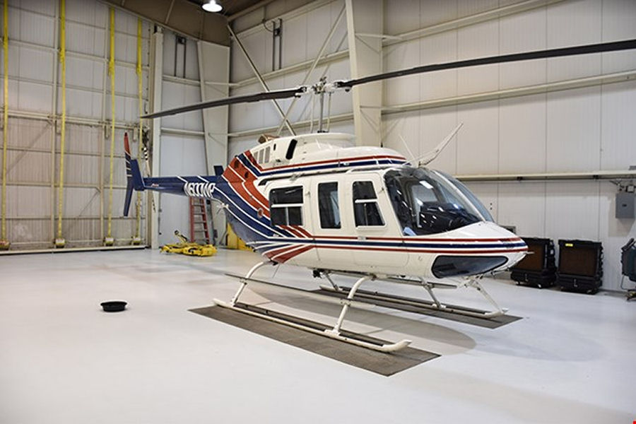 Helicopter Bell 206L-3 Long Ranger Serial 51250 Register N806KR N600WP used by Meridian Helicopters ,Los Angeles. Built 1988. Aircraft history and location