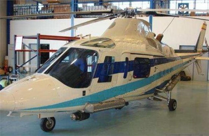 Helicopter Agusta A109C Serial 7665 Register EC-GCQ N1ZL used by Helisureste. Built 1995. Aircraft history and location