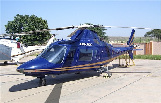 Helicopter Agusta A109C Serial 7645 Register VT-ATA RP-C4419. Built 1994. Aircraft history and location