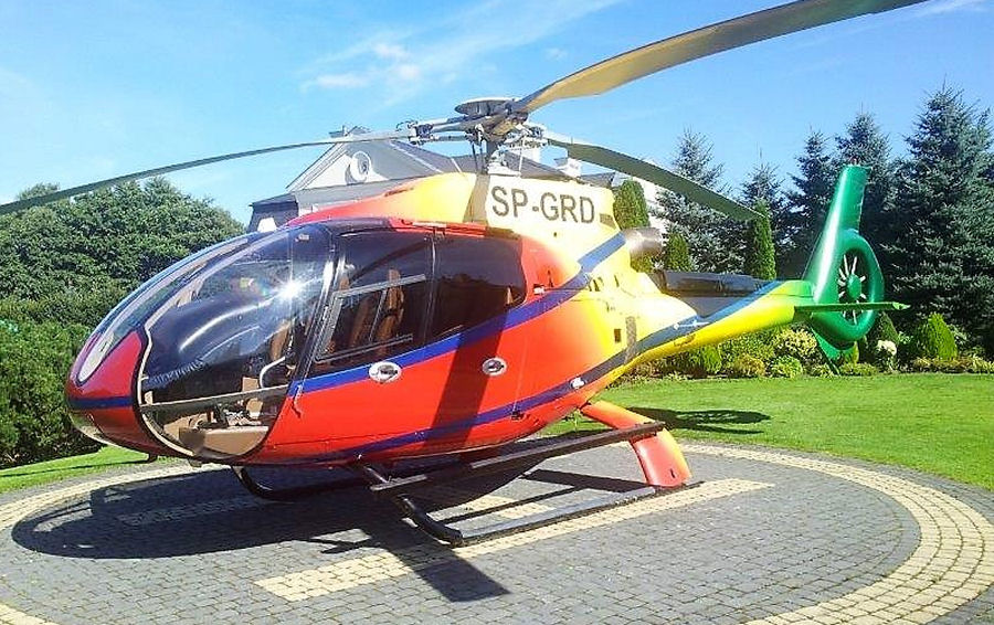 Helicopter Eurocopter EC130B4 Serial 4039 Register SP-GRD N296SL. Built 2006. Aircraft history and location