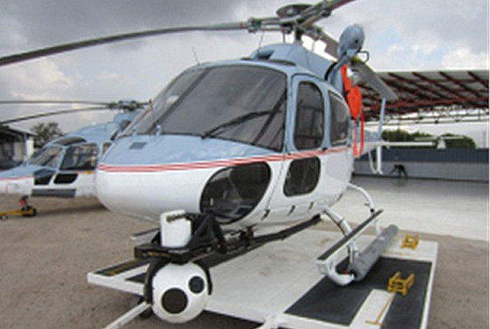 Helicopter Eurocopter AS355N Ecureuil 2 Serial 5686 Register 5Y-EXP F-GTRS used by Everett Aviation ltd. Built 2000. Aircraft history
