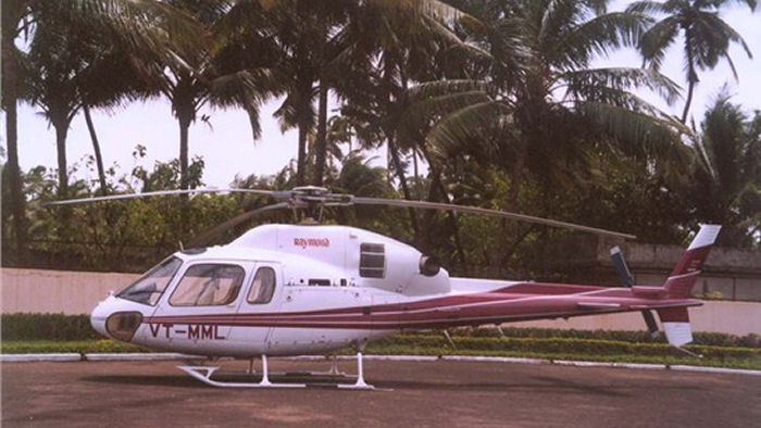 Helicopter Eurocopter AS355N Ecureuil 2 Serial 5545 Register N355HP VT-MML used by American Eurocopter (Eurocopter USA). Built 1993. Aircraft history