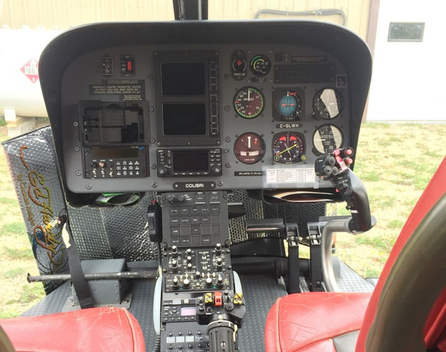 Helicopter Eurocopter EC120B Serial 1517 Register C-GLWH used by Wood Buffalo Helicopters Eurocopter Canada. Built 2007. Aircraft history and location