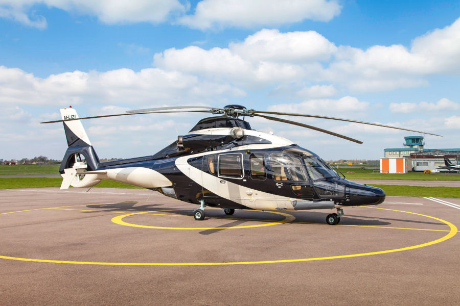 Helicopter Eurocopter EC155B1 Serial 6771 Register G-HCNX M-LIZI 3A-MPG. Built 2007. Aircraft history and location