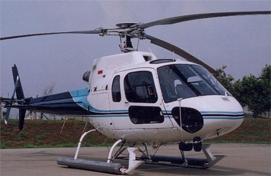 Helicopter Eurocopter AS350B2 Ecureuil Serial 7061 Register PK-TUA F-OKFR. Aircraft history and location