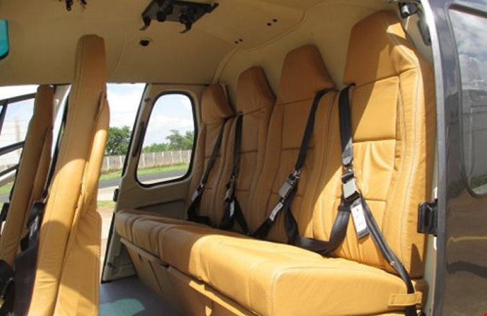 Helicopter Eurocopter AS350B2 Ecureuil Serial 7659 Register N582AE PR-BBW used by American Eurocopter (Eurocopter USA). Built 2013. Aircraft history