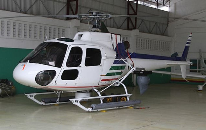 Helicopter Eurocopter AS350B2 Ecureuil Serial 3275 Register RP-C2294 F-OHVJ. Built 1999. Aircraft history and location