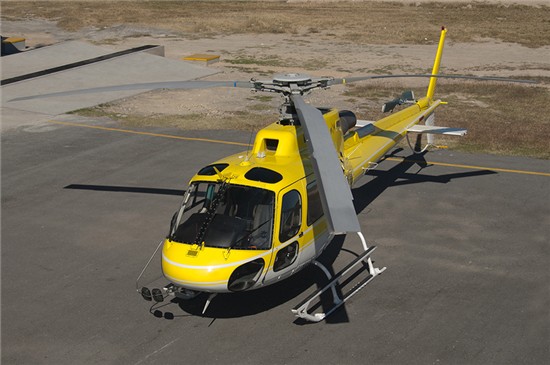 Helicopter Eurocopter AS350B3 Ecureuil Serial 3820 Register F-HMEX XA-ZAN F-GJIP. Built 2004. Aircraft history and location