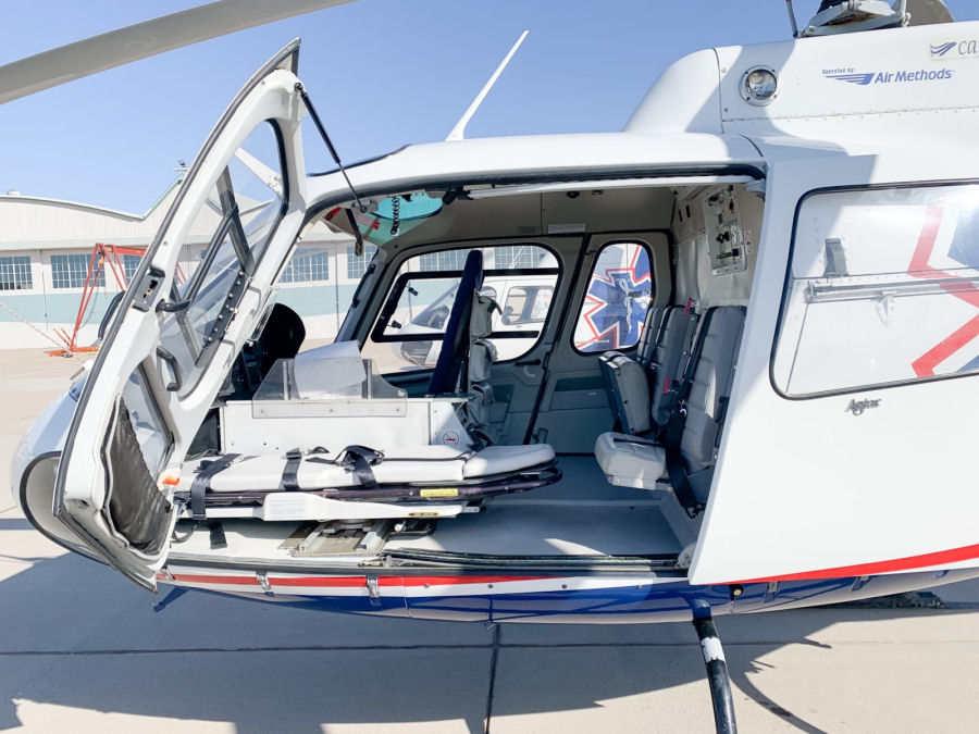 Helicopter Eurocopter AS350B3 Ecureuil Serial 4094 Register N104LN used by Air Methods. Built 2006. Aircraft history and location