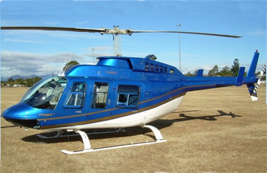 Helicopter Bell 206L-1 Long Ranger Serial 45487 Register VH-CKN P2-HBN VH-CKU VH-BKU used by McDermott Aviation. Built 1980. Aircraft history and location