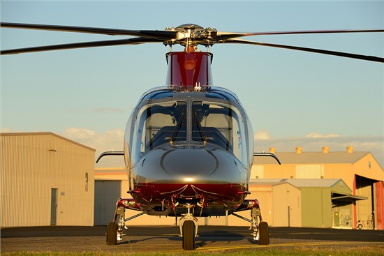Helicopter AgustaWestland AW109S Grand Serial 22031 Register G-HRDB VH-CTC used by Heliflite Australia. Built 2006. Aircraft history