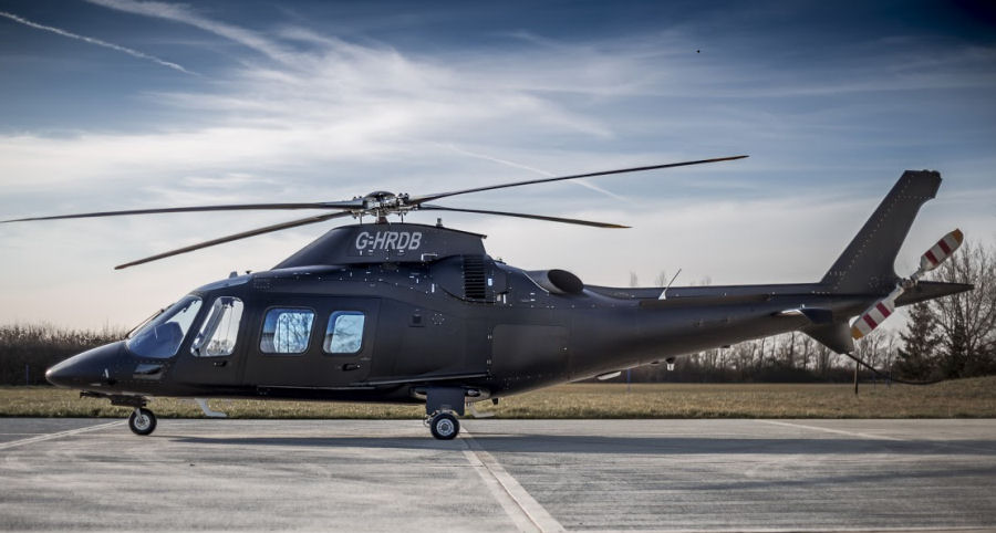 Helicopter AgustaWestland AW109S Grand Serial 22031 Register G-HRDB VH-CTC used by Heliflite Australia. Built 2006. Aircraft history and location