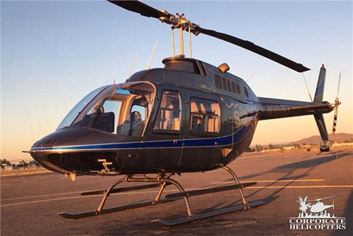 Helicopter Bell 206B-3 Jet Ranger Serial 3561 Register N707SJ JA9469 N831DP. Built 1981. Aircraft history and location