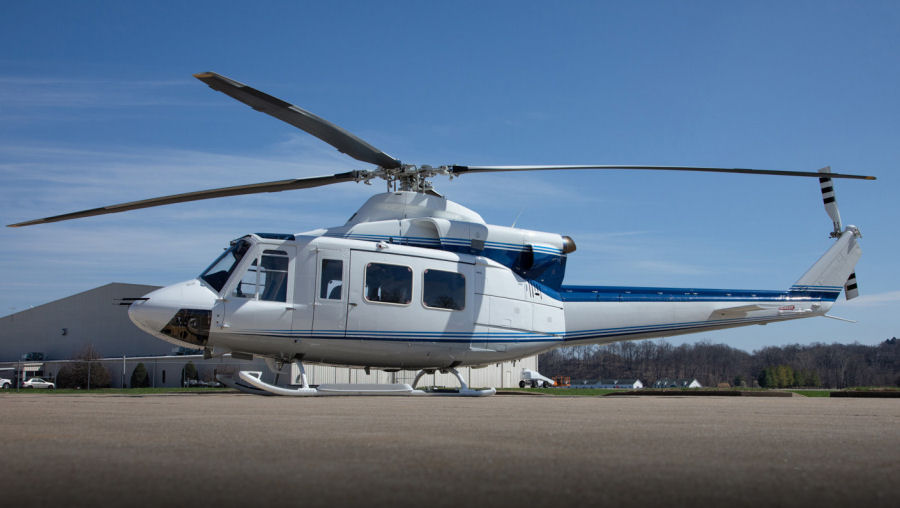 Helicopter Bell 412SP Serial 33153 Register LV-KAI N412E. Built 1987. Aircraft history and location